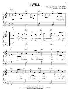 I Will von The Beatles (Download) 