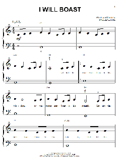 I Will Boast von Paul Baloche (Download) 