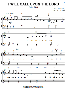 I Will Call Upon The Lord von Michael O'Shields (Download) 