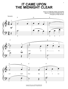 It Came Upon The Midnight Clear von Edmund Hamilton Sears (Download) 