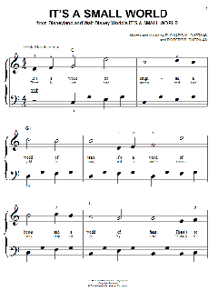 It's A Small World von Robert Bernard Sherman (Download) 