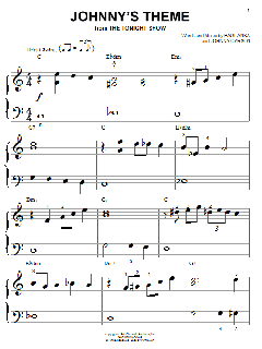 Johnny's Theme von Paul Anka (Download) 