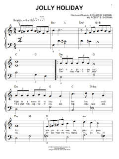 Jolly Holiday von Robert Bernard Sherman (Download) 