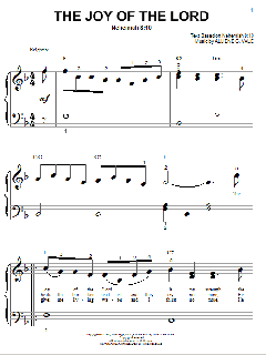 Joy Of The Lord von Alliene G. Vale (Download) 