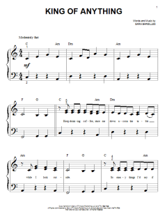 King Of Anything von Sara Bareilles (Download) 