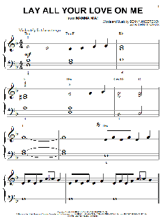 Lay All Your Love On Me von ABBA (Download) 