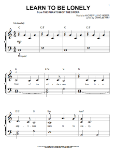 Learn To Be Lonely von Andrew Lloyd Webber (Download) 