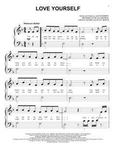 Love Yourself von Justin Bieber (Download) 
