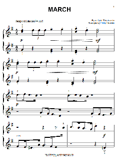 March von Peter Iljitsch Tschaikowsky (Download) 