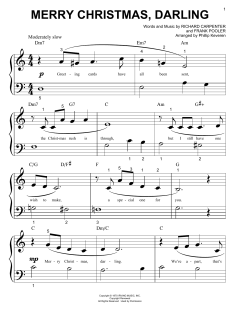 Merry Christmas, Darling von The Carpenters (Download) 