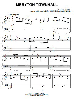 Meryton Townhall von Henry Purcell (Download) 