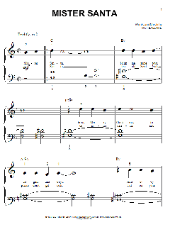 Mister Santa von Pat Ballard (Download) 