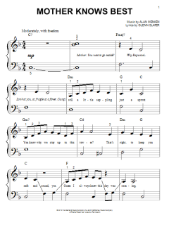 Mother Knows Best von Alan Menken (Download) 