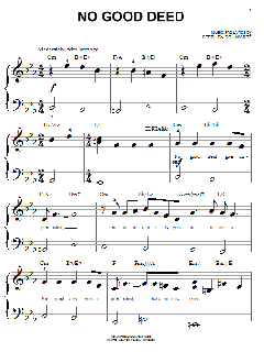 No Good Deed von Stephen Schwartz (Download) 