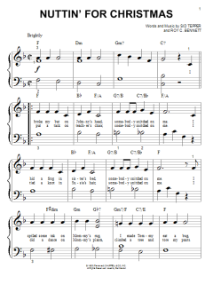 Nuttin' For Christmas von Roy C. Bennett (Download) 