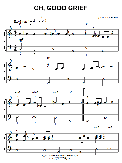 Oh, Good Grief von Vince Guaraldi (Download) 