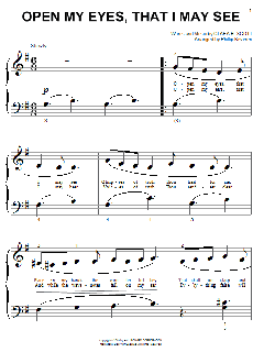 Open My Eyes, That I May See von Clara H. Scott (Download) 