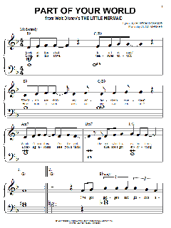 Part Of Your World von Alan Menken (Download) 