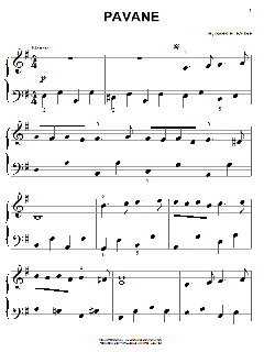 Pavane von Gabriel Fauré (Download) 