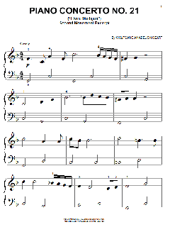 Piano Concerto No. 21 in C Major von Wolfgang Amadeus Mozart (Download) 