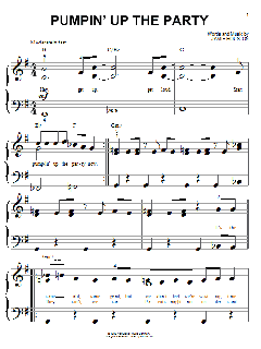 Pumpin' Up The Party von Miley Cyrus (Download) 