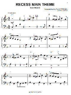 Recess Main Theme von Randy Petersen (Download) 