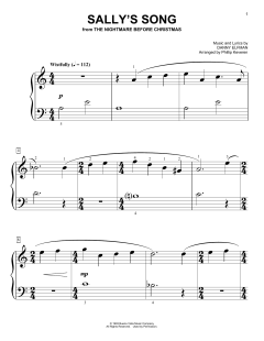 Sally's Song von Danny Elfman (Download) 