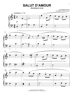 Salut D'amour von Edward Elgar (Download) 