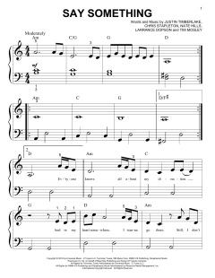 Say Something von Justin Timberlake (Download) 