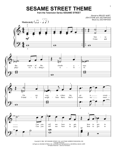 Sesame Street Theme von Joe Raposo (Download) 