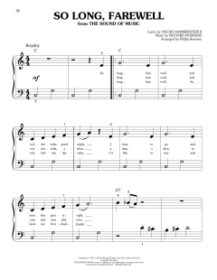 So Long, Farewell von Richard Rodgers (Download) 