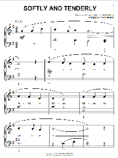 Softly And Tenderly von Will L. Thompson (Download) 