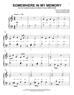 Somewhere In My Memory von John Williams (Download) 