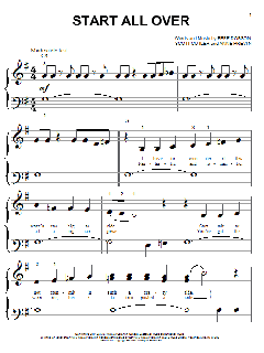 Start All Over von Miley Cyrus (Download) 