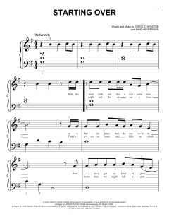 Starting Over von Chris Stapleton (Download) 