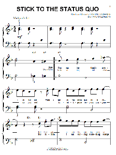 Stick To The Status Quo von Faye Greenberg (Download) 