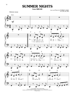 Summer Nights von John Travolta (Download) 