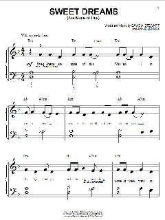 Sweet Dreams von Eurythmics (Download) 