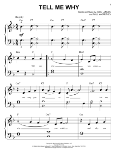 Tell Me Why von John Lennon (Download) 