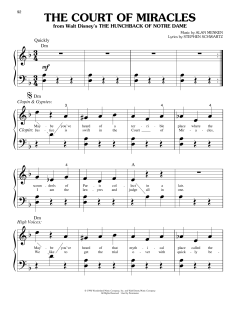 The Court Of Miracles von Alan Menken (Download) 