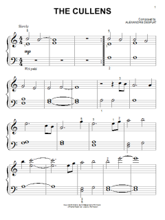 The Cullens von Alexandre Desplat (Download) 