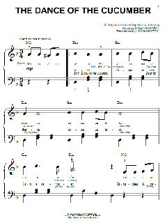 The Dance Of The Cucumber von VeggieTales (Download) 