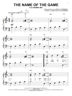 The Name Of The Game von ABBA (Download) 