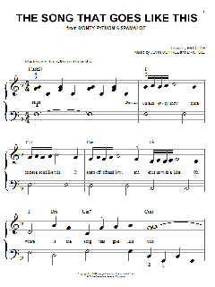 The Song That Goes Like This von Eric Idle (Download) 