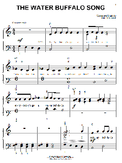 The Water Buffalo Song von VeggieTales (Download) 