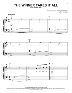 The Winner Takes It All von ABBA (Download) 