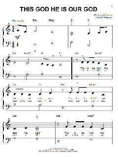 This God He Is Our God von Tommy Walker (Download) 