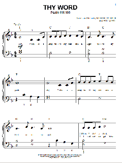 Thy Word von Amy Grant (Download) 