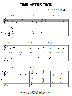Time After Time von Cyndi Lauper (Download) 