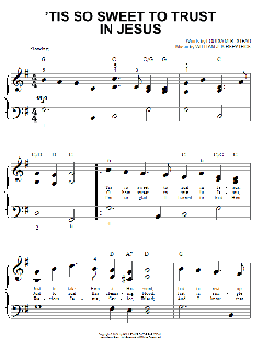 'Tis So Sweet To Trust In Jesus von Louisa M.R. Stead (Download) 